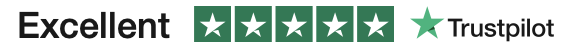 Excellent rating on Trustpilot